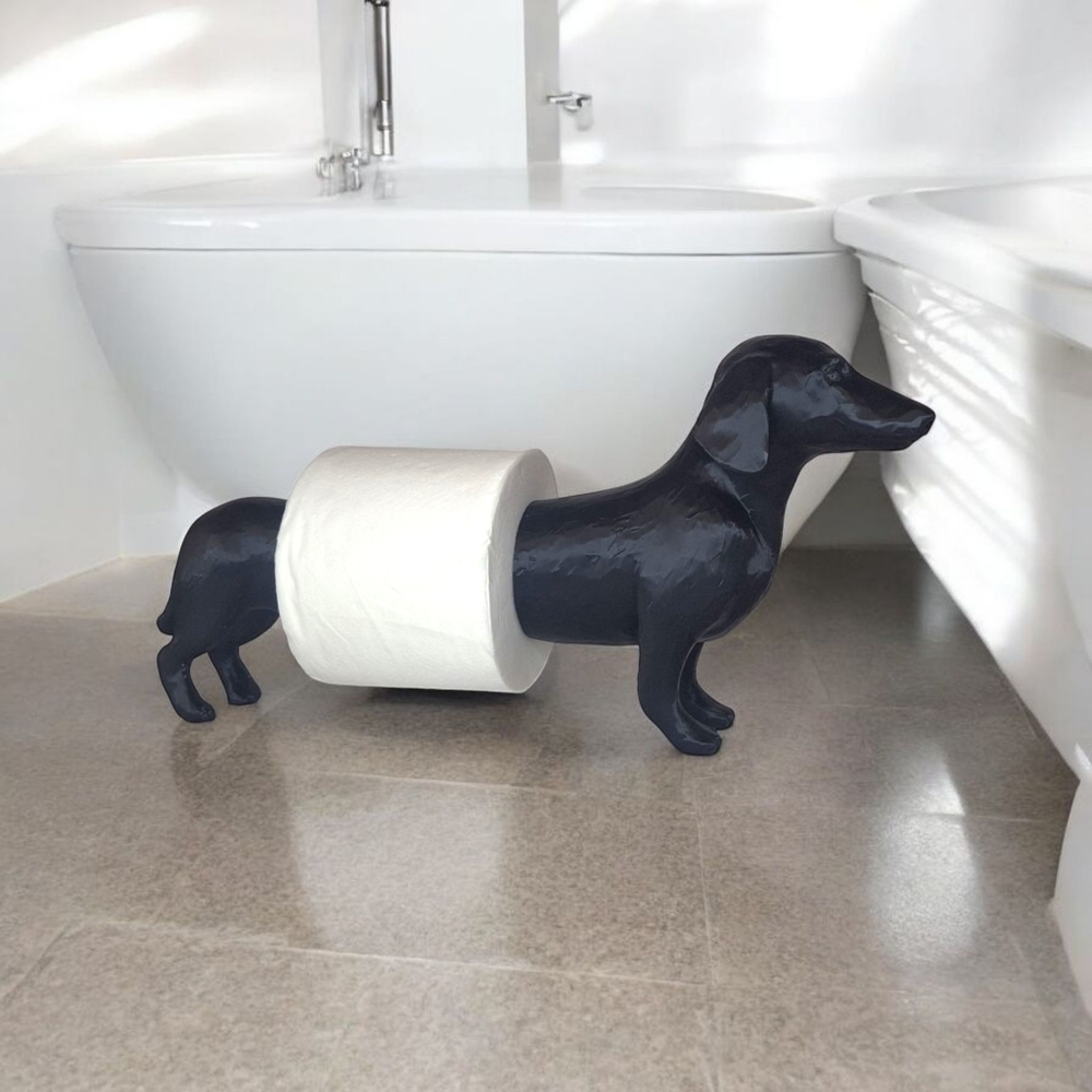 Weiner Dog Toilet Paper Holder! Dachshund